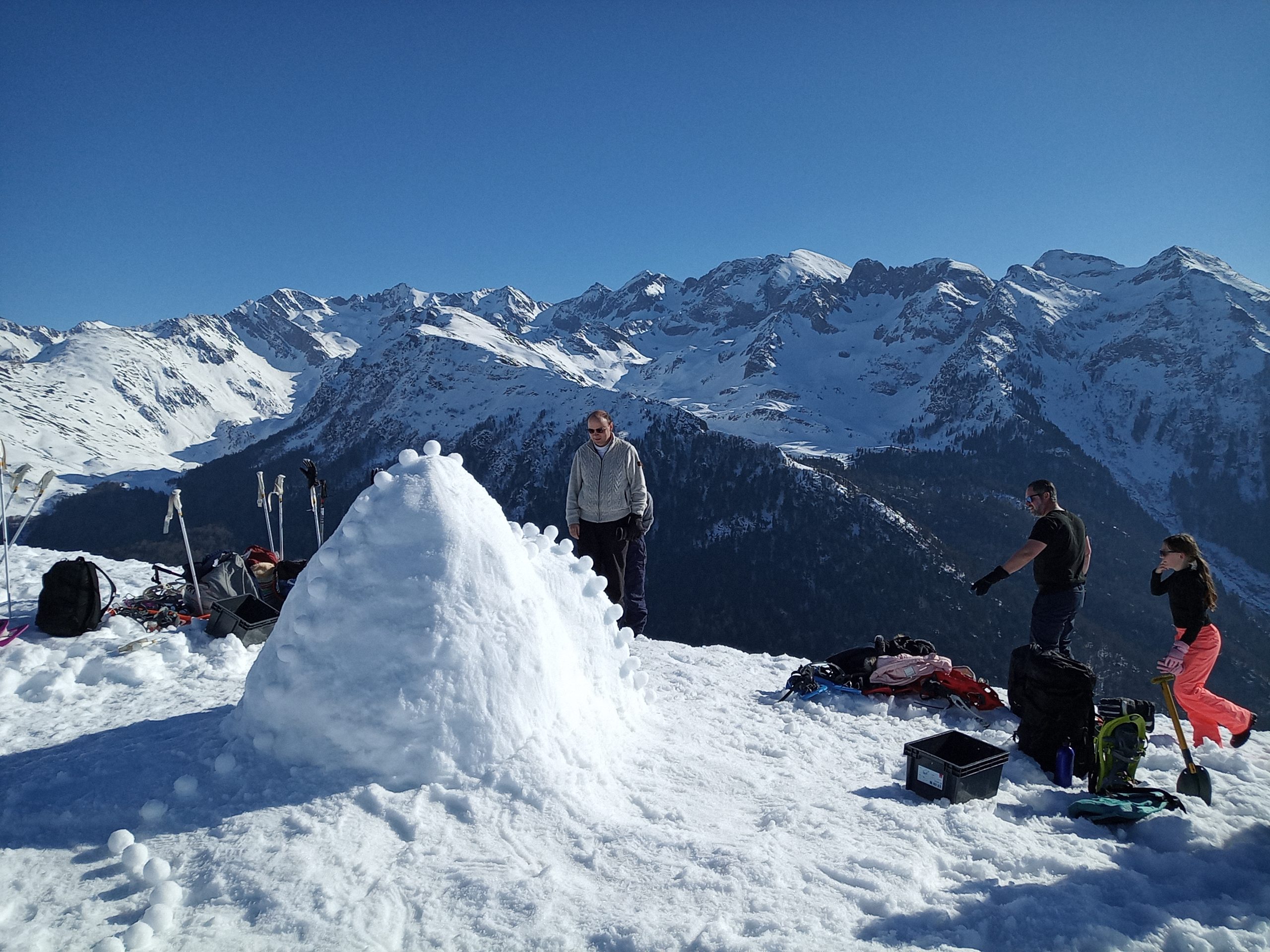 randonnée raquettes Pyrénées